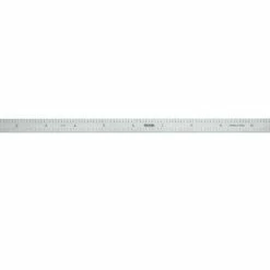 Precision 12 In. Flexible Steel Ruler