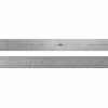 Precision 12 In. Rigid Steel Ruler with 4R Graduations