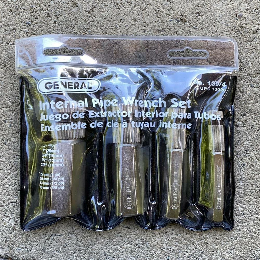 Four-piece Internal Pipe Wrench Set, Government-Compliant - Image 2