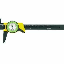 6 In. Plastic Dial Caliper with Inches Readout