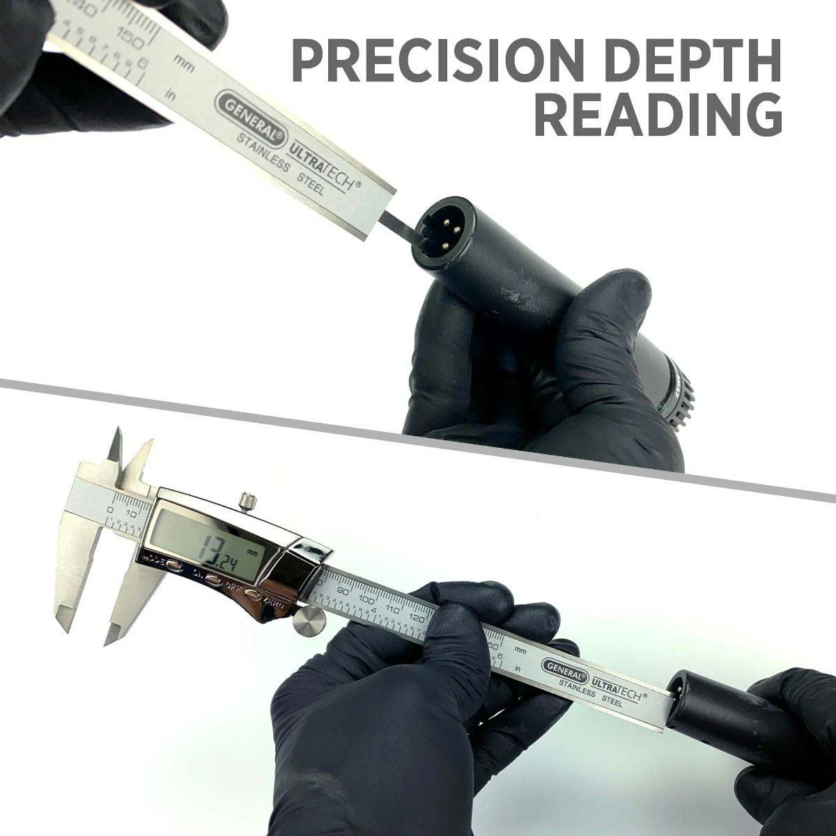 Digital Fractional Caliper with Extra-Large LCD Screen, 3 Mode Display, 6-Inches - Image 8