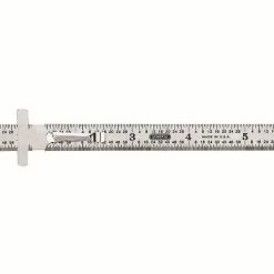 Precision 6 In. Flexible Steel Ruler
