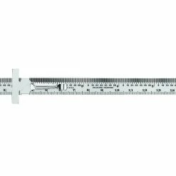 Economy Precision 150mm/6 In. Flexible Steel Ruler with 64th In. Graduations