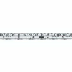 Economy Precision 150mm/6 In. Flexible Steel Ruler with 16th In. Graduations