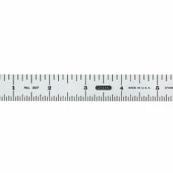 Economy Precision 6 In. Flexible Steel Ruler with 32nd In. Graduations