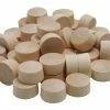 1/2-Inch Flat Head Plugs, Hardwood, 45-Pack