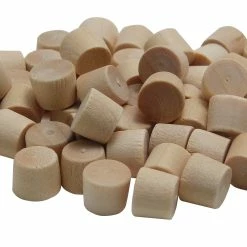 315516 5/16-Inch Flat Head Plugs, Hardwood, 50-Pack