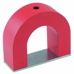 Alnico Horseshoe Magnet with 42 Lb. Pull