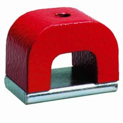 Alnico Horseshoe Magnet with 30 Lb. Pull