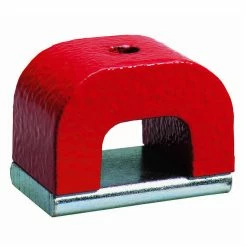 Alnico Horseshoe Magnet with 32 Lb. Pull