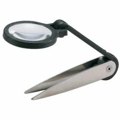 Tweezers with Magnifier