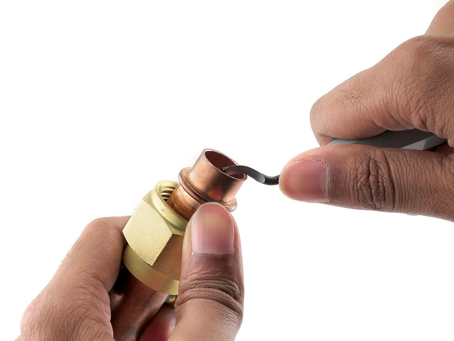 Deburring Tool, Swivel Head, Metal Handle - Image 3