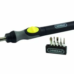 Cordless Power Screwdriver, 6 Bits, Quick Change Chuck, Handles Difficult, Repetitive Screw-Fastening Jobs