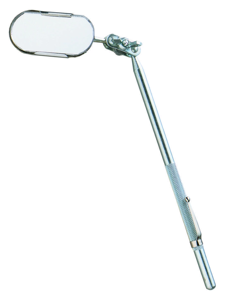 1 x 2 In. Oval Glass Inspection Mirror
