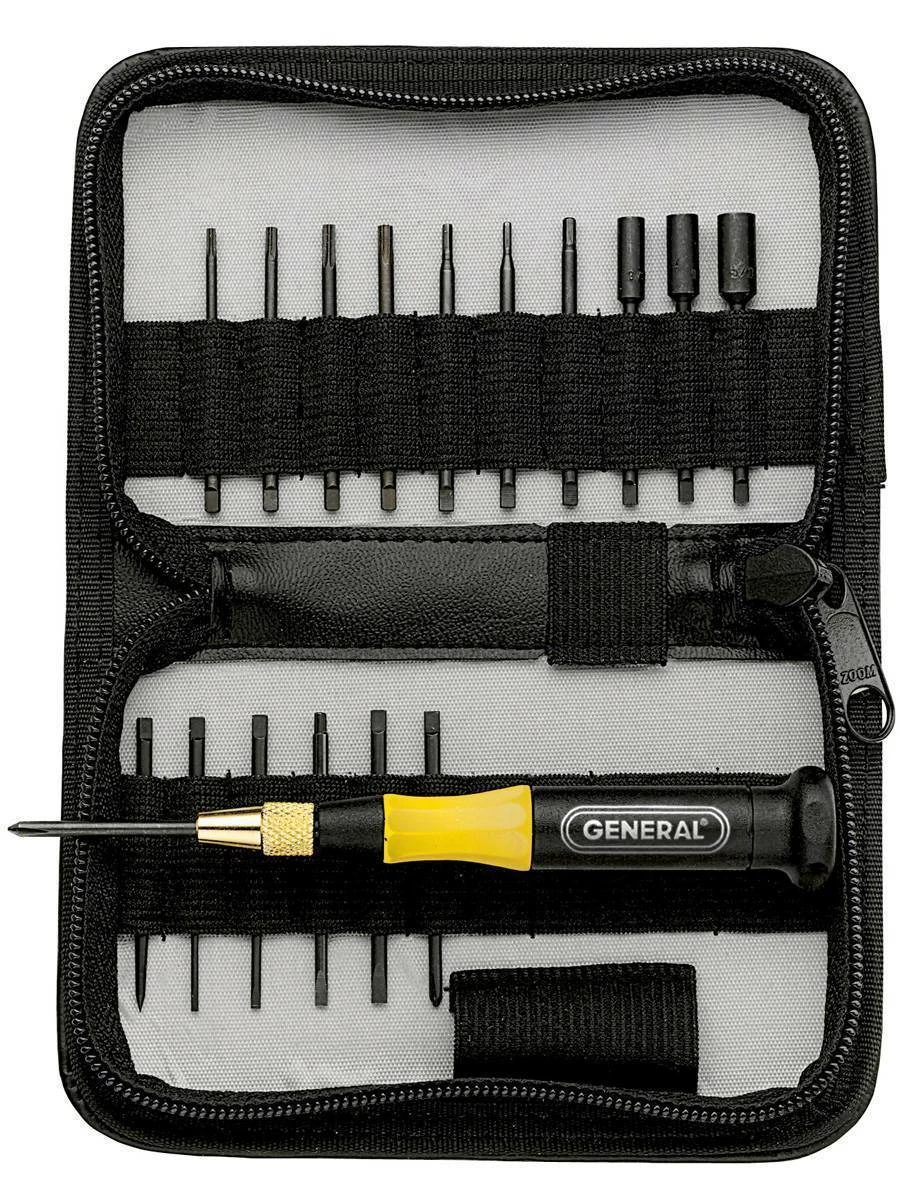 18-piece Precision Screwdriver Set with T5 Torx Blade