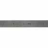 Precision 6 In./150mm Rigid Steel Ruler with 4R Graduations