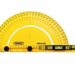 ANGLE-IZER® Angle Finder, 3 in 1: Level, T-Square & Sliding Set Square