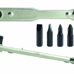 Five-piece Ratchet Offset Screwdriver Set