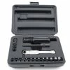 Nineteen-piece Ratchet Offset Screwdriver Set