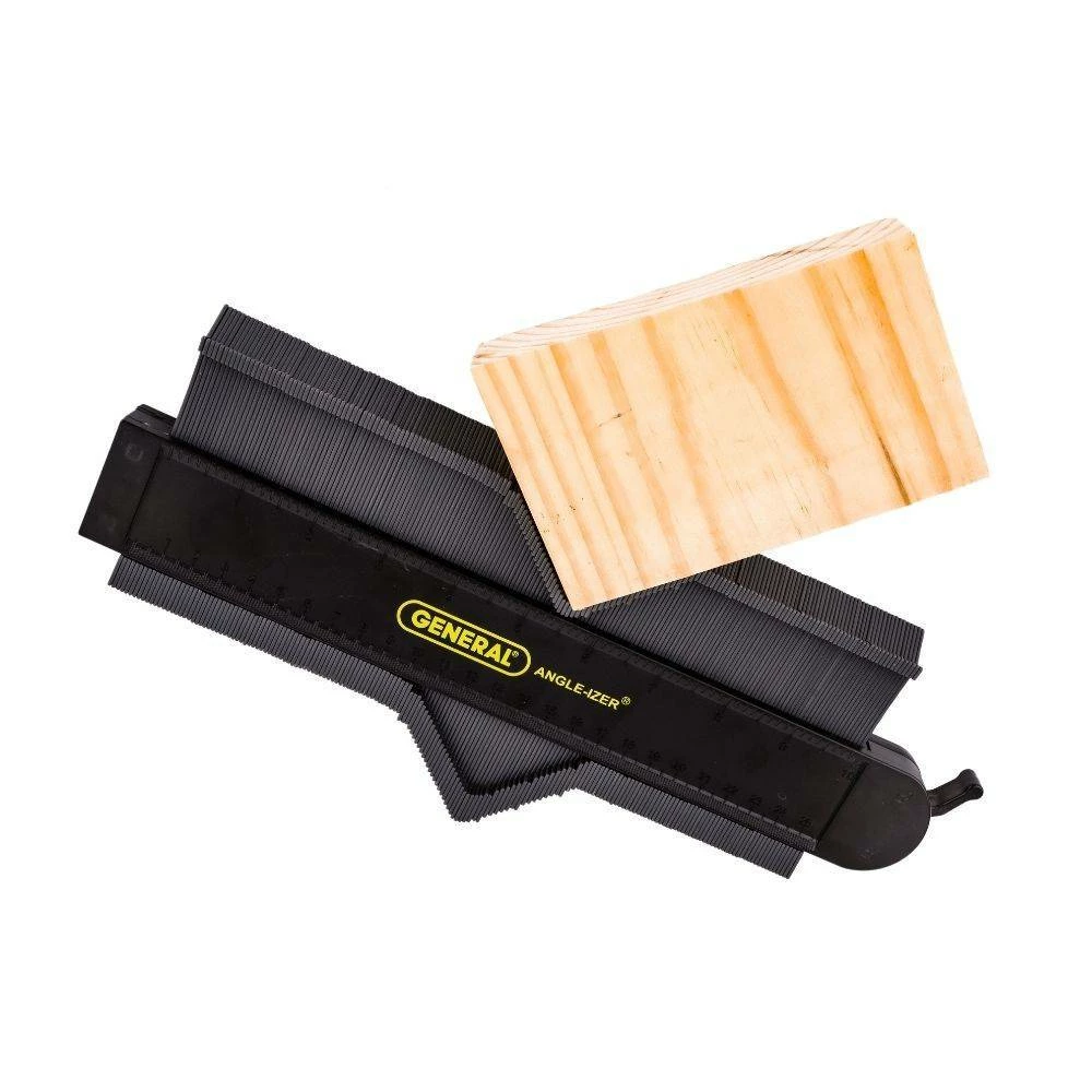 ANGLE-IZERĀ® Contour Gauge with Lock, Profile Gauge, Shape Duplicator, 10-Inch (254mm), Precisely Copy Irregular Shapes For Perfect Fit and Easy Cutting - Image 7