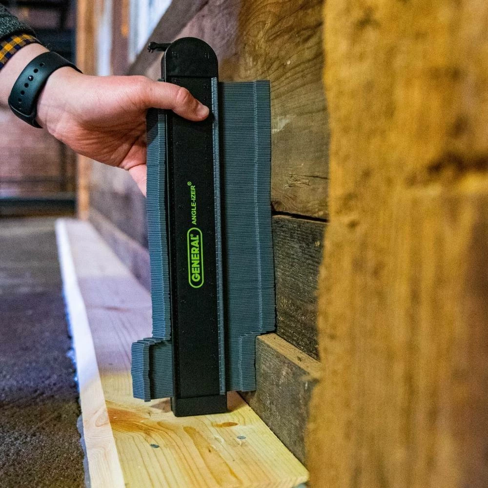 ANGLE-IZERĀ® Contour Gauge with Lock, Profile Gauge, Shape Duplicator, 10-Inch (254mm), Precisely Copy Irregular Shapes For Perfect Fit and Easy Cutting - Image 8