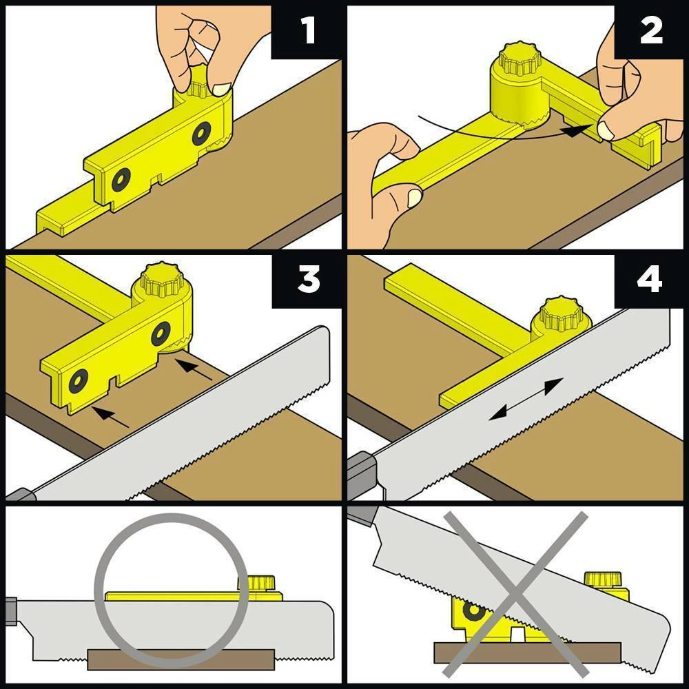 ANGLE-IZER® Template Tool Set, ANGLE-IZER® & ANGLE-IZER® Gauge, 45/60/75/90-degree angles - Image 5