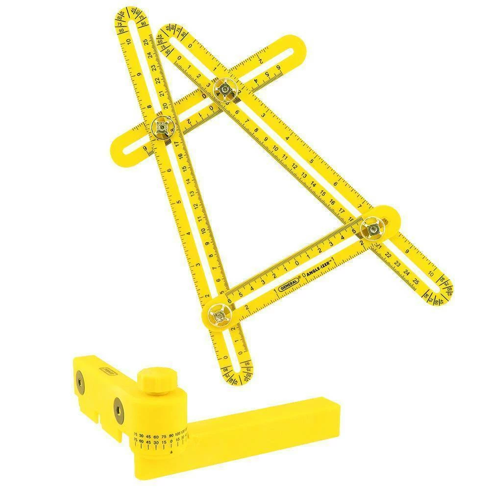 ANGLE-IZER® Template Tool Set, ANGLE-IZER® & ANGLE-IZER® Gauge, 45/60/75/90-degree angles