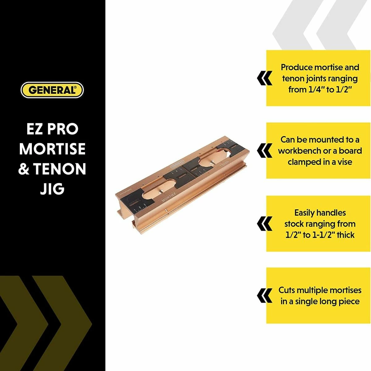 E-Z Pro Aluminum Mortise & Tenon Jig Kit - Image 2
