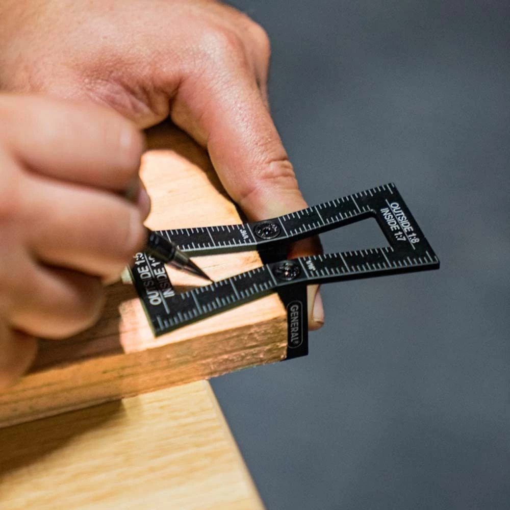 Woodworking Dovetail Marker Jig, Accurate and Precise Guide for 1:5, 1:6, 1:8, 1:10 Slopes, for DIY and Pro - Image 3