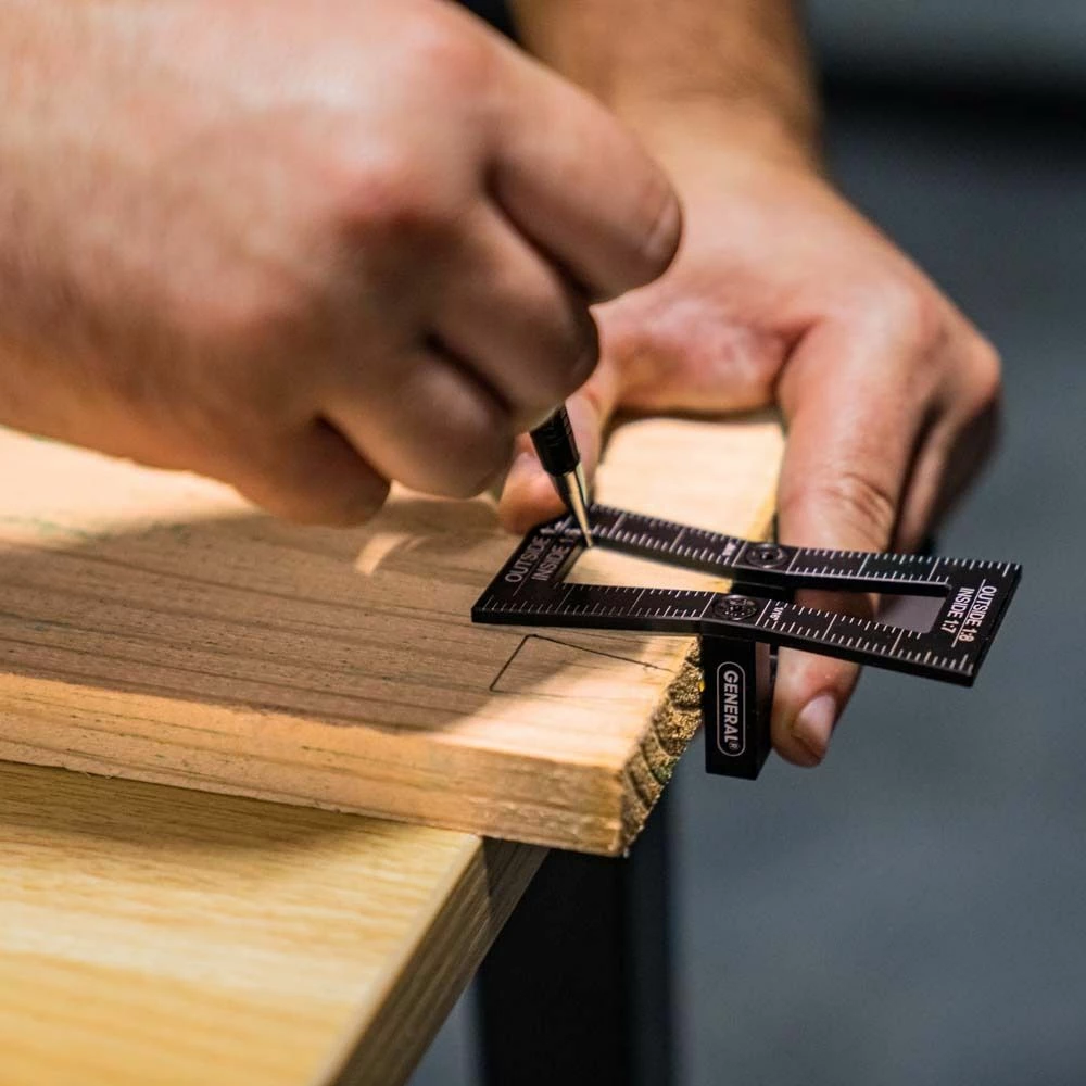 Woodworking Dovetail Marker Jig, Accurate and Precise Guide for 1:5, 1:6, 1:8, 1:10 Slopes, for DIY and Pro - Image 4