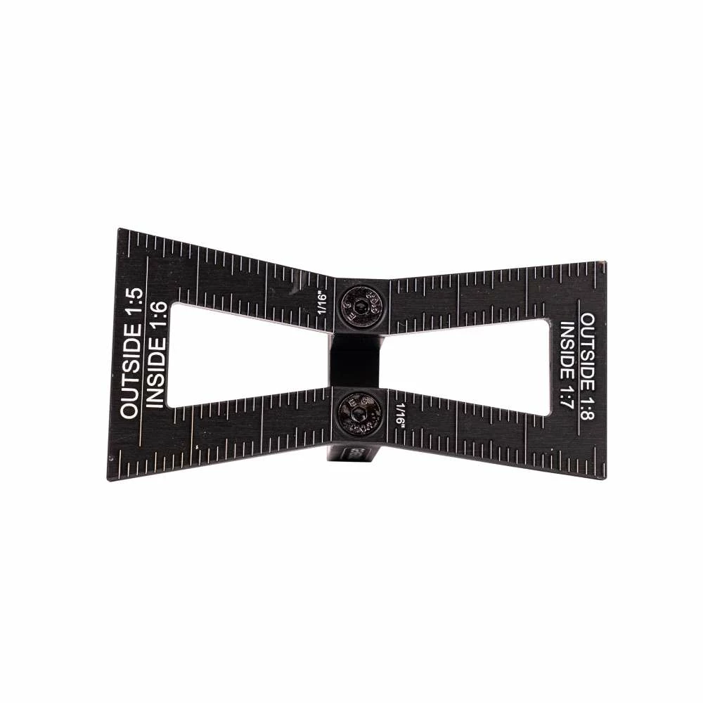 Woodworking Dovetail Marker Jig, Accurate and Precise Guide for 1:5, 1:6, 1:8, 1:10 Slopes, for DIY and Pro