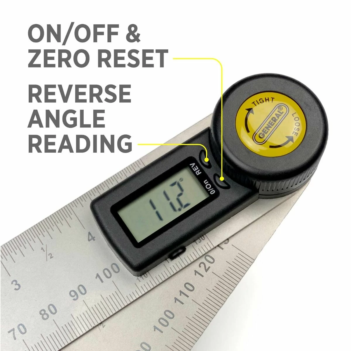 ANGLE-IZER® Digital Angle Finder, 10 in. - Image 5