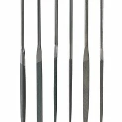 Six-piece Tool Steel Needle File Set